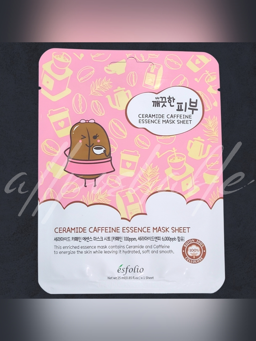 ⭐️$2 Add On⭐️ Esfolio Essence Sheet Mask - Ceramide Caffeine